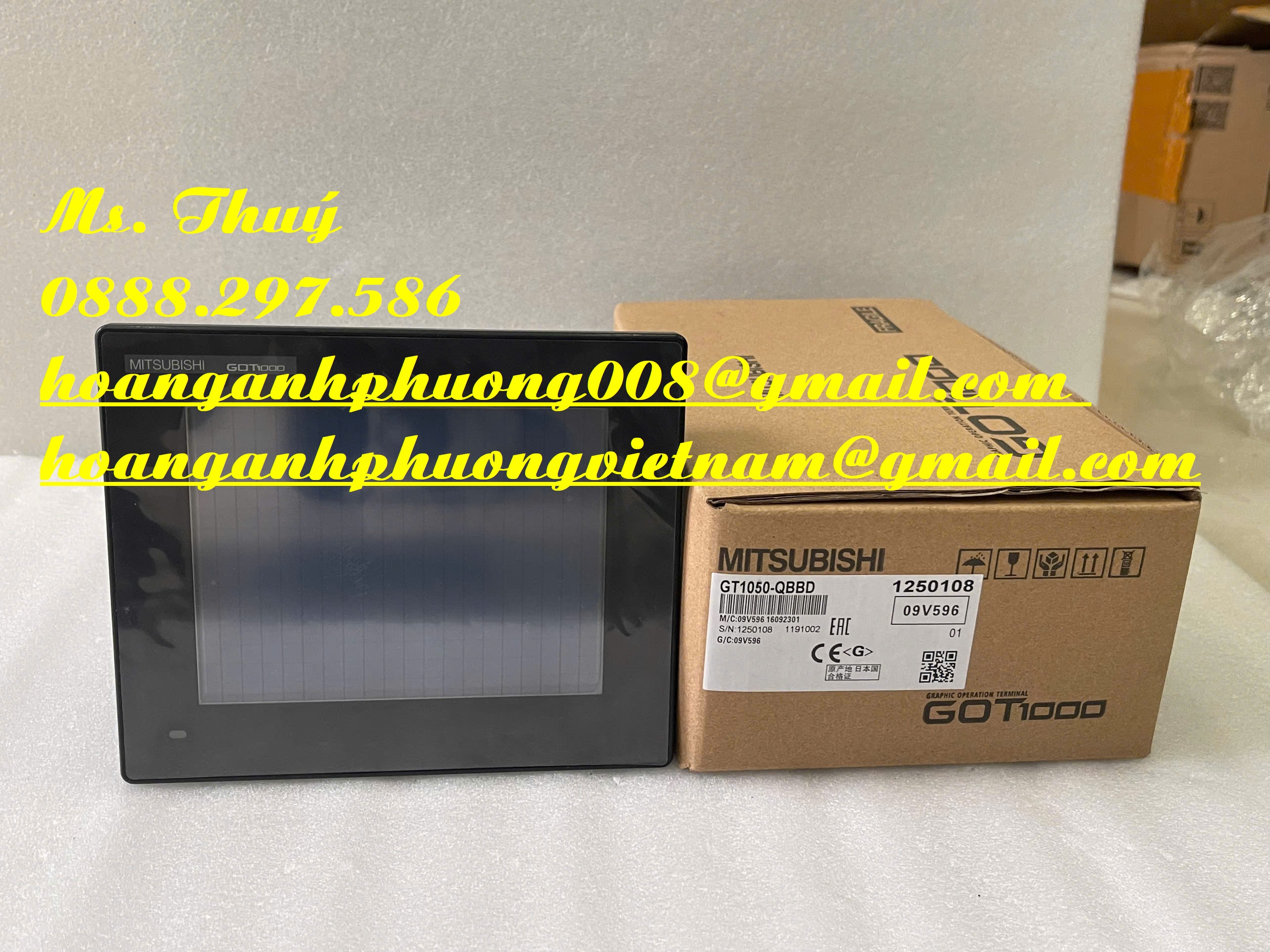 Màn hình Mitsubishi GT1050-QBBD - Hàng nhập khẩu từ Nhật