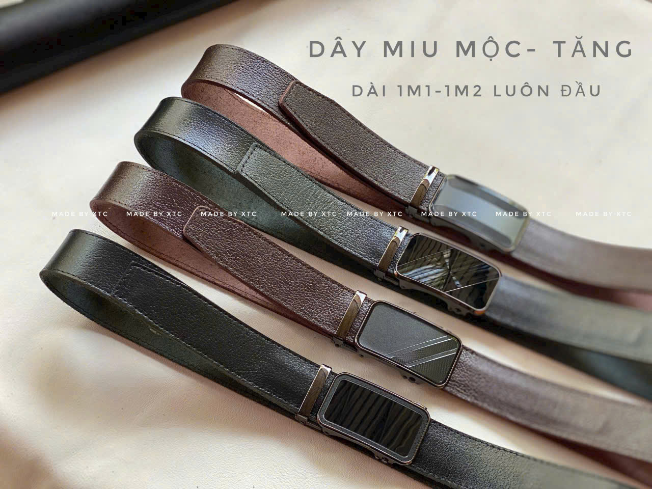 Xưởng Sản Xuất Trực Tiếp Đồ Da Thật 100% Chuyên Xuất Khẩu