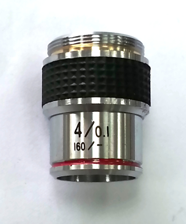 Vật kính hiển vi S4x