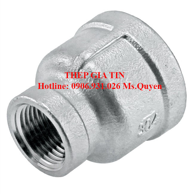 Côn thu giảm ren inox