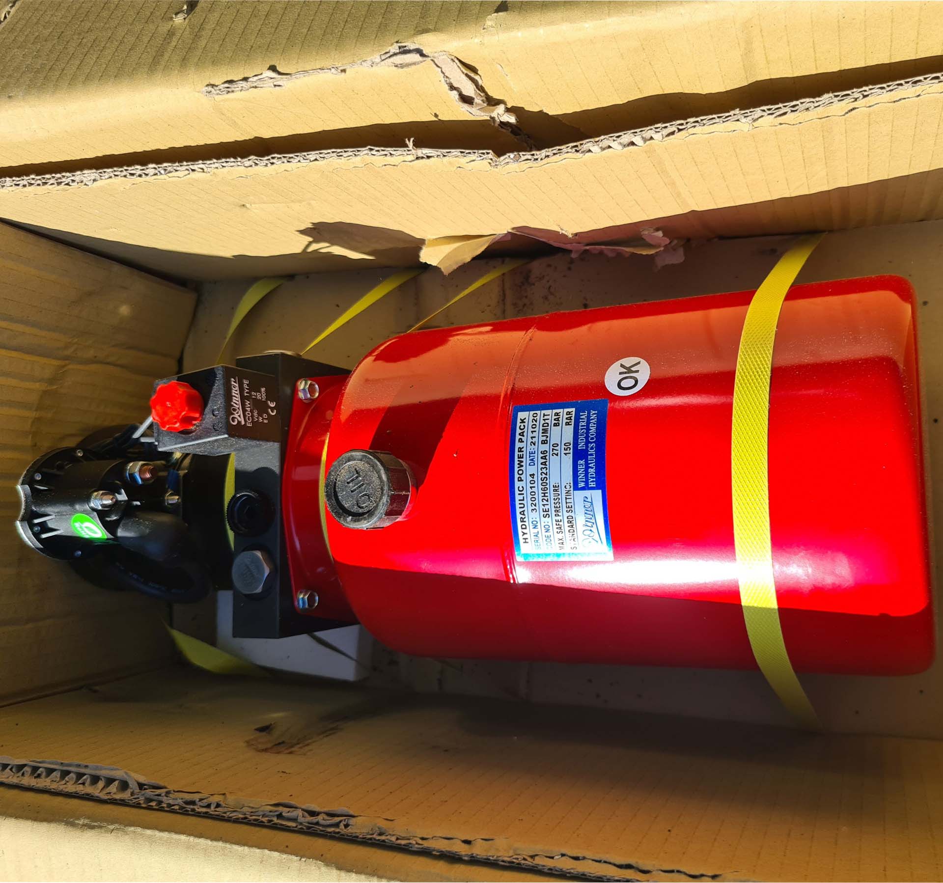 Bộ nguồn thủy lực 50 tấn, Bộ nguồn thủy lực 24v