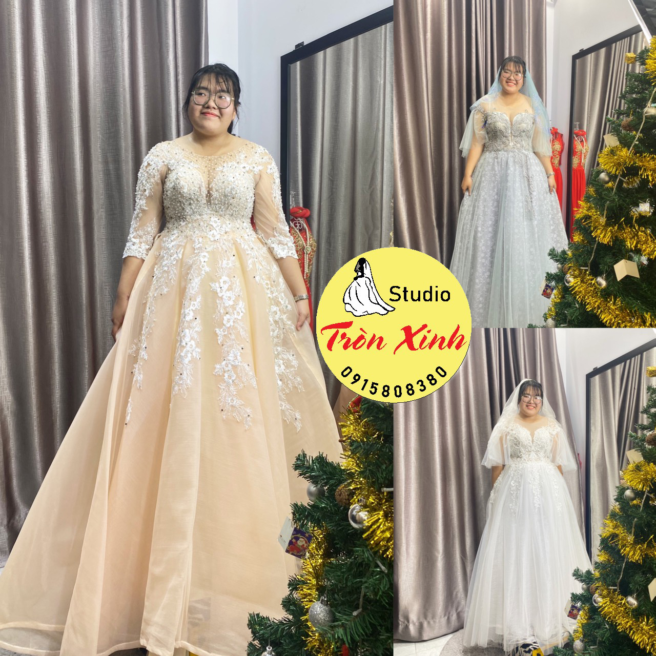 Váy cưới bigsize cho nàng kén chọn cũng phải mê