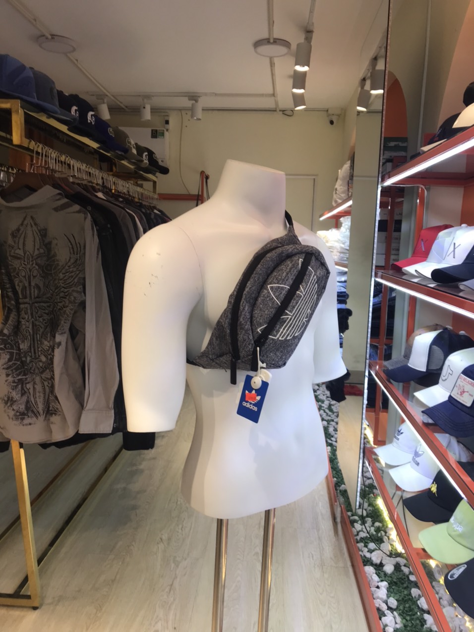 Túi Đeo chéo Adidas Xám đẹp siêu xịn cho anh em