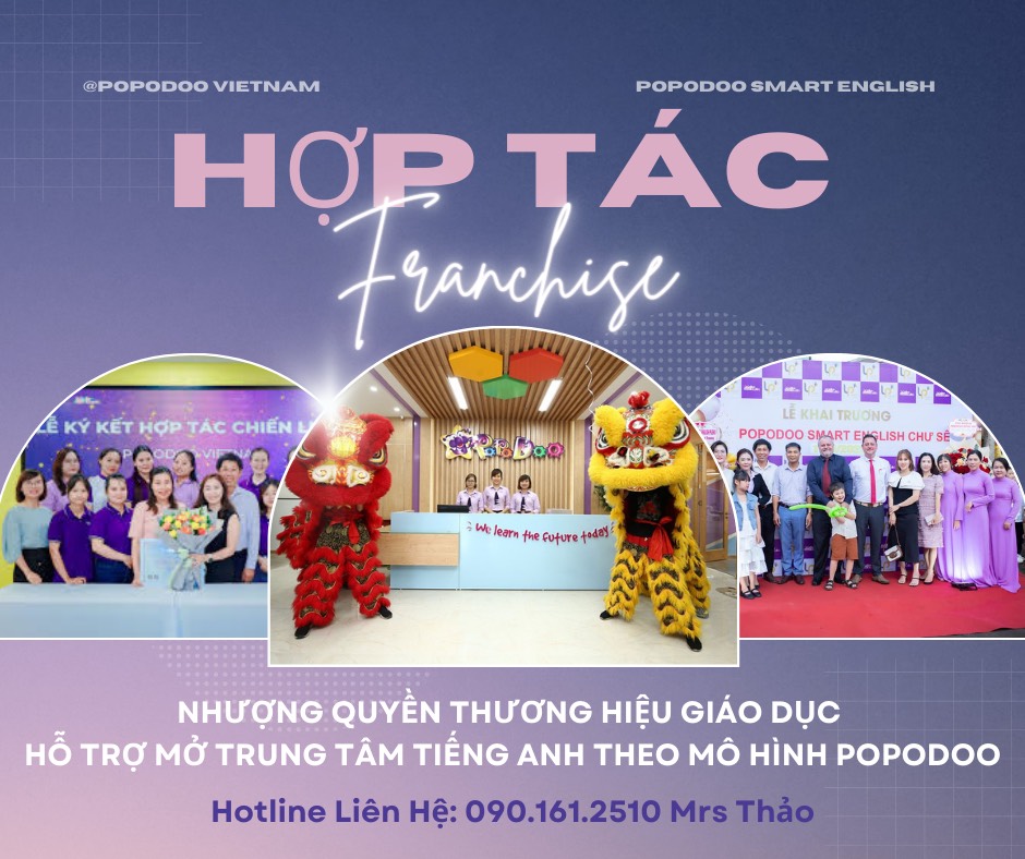 Nhượng Quyền Thương Hiệu Giáo Dục, Hỗ Trợ Định Hướng Thành Lập Trung Tâm Tiếng A