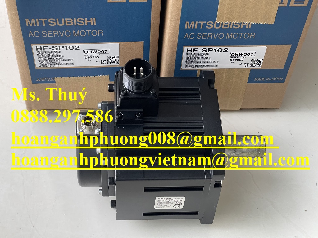 Động cơ Servo Mitsubishi HF-SP102 - Mới 100% - Japan
