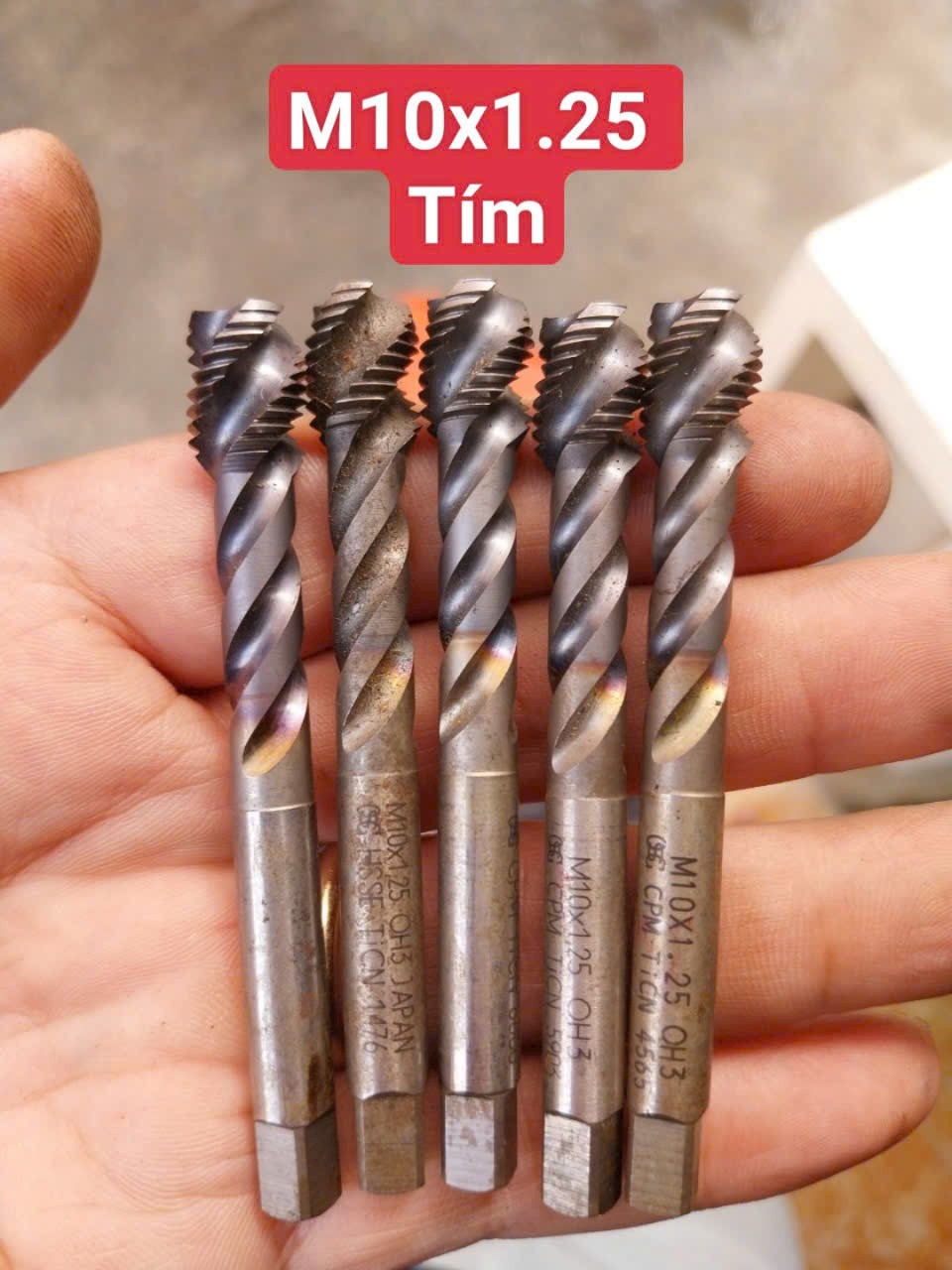 Taro M10x1.5,M10x1.25 NHẬT BẢN