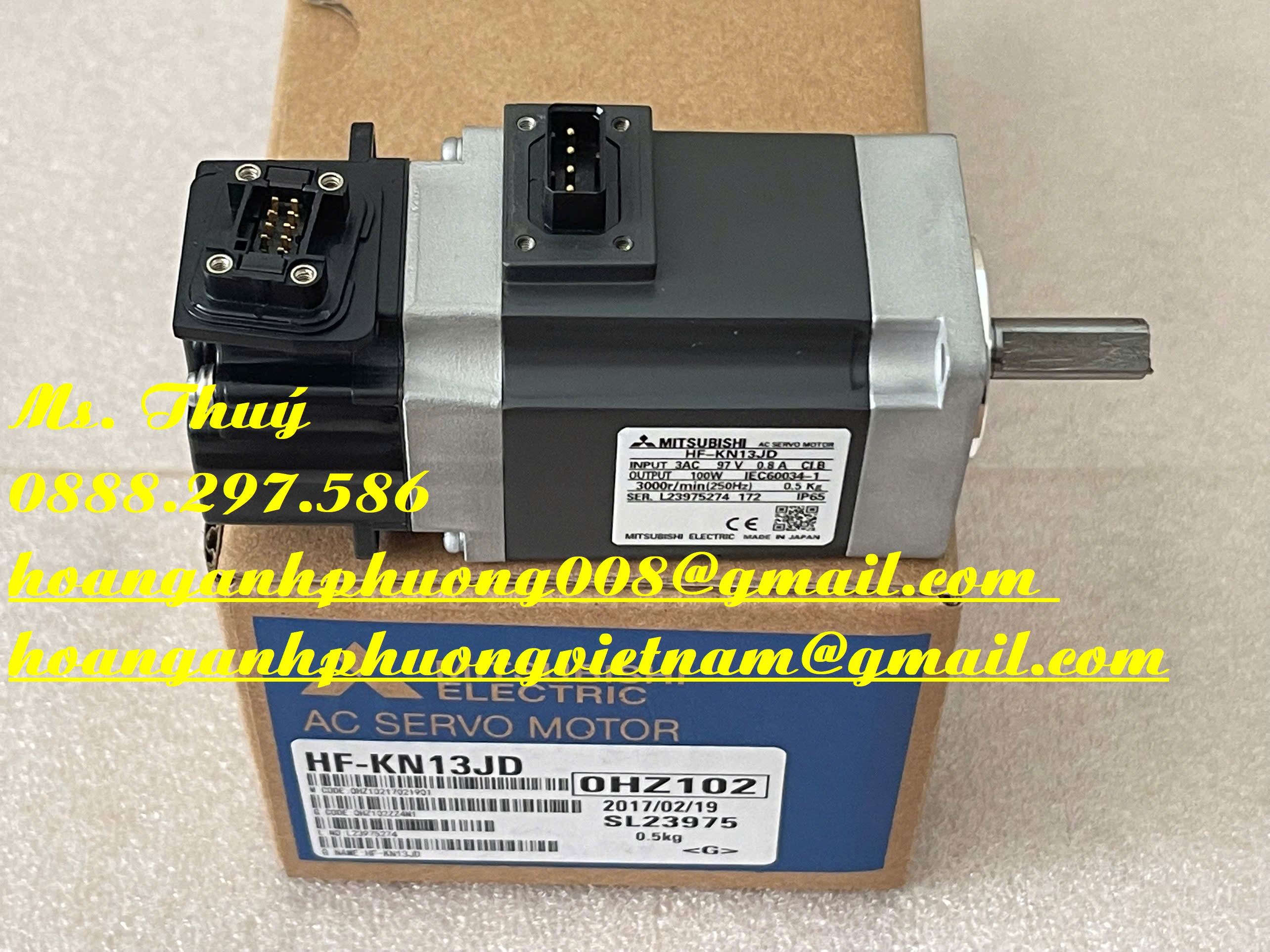 Mitsubishi nhập khẩu - Động cơ HF-KN13JD miễn ship toàn quốc