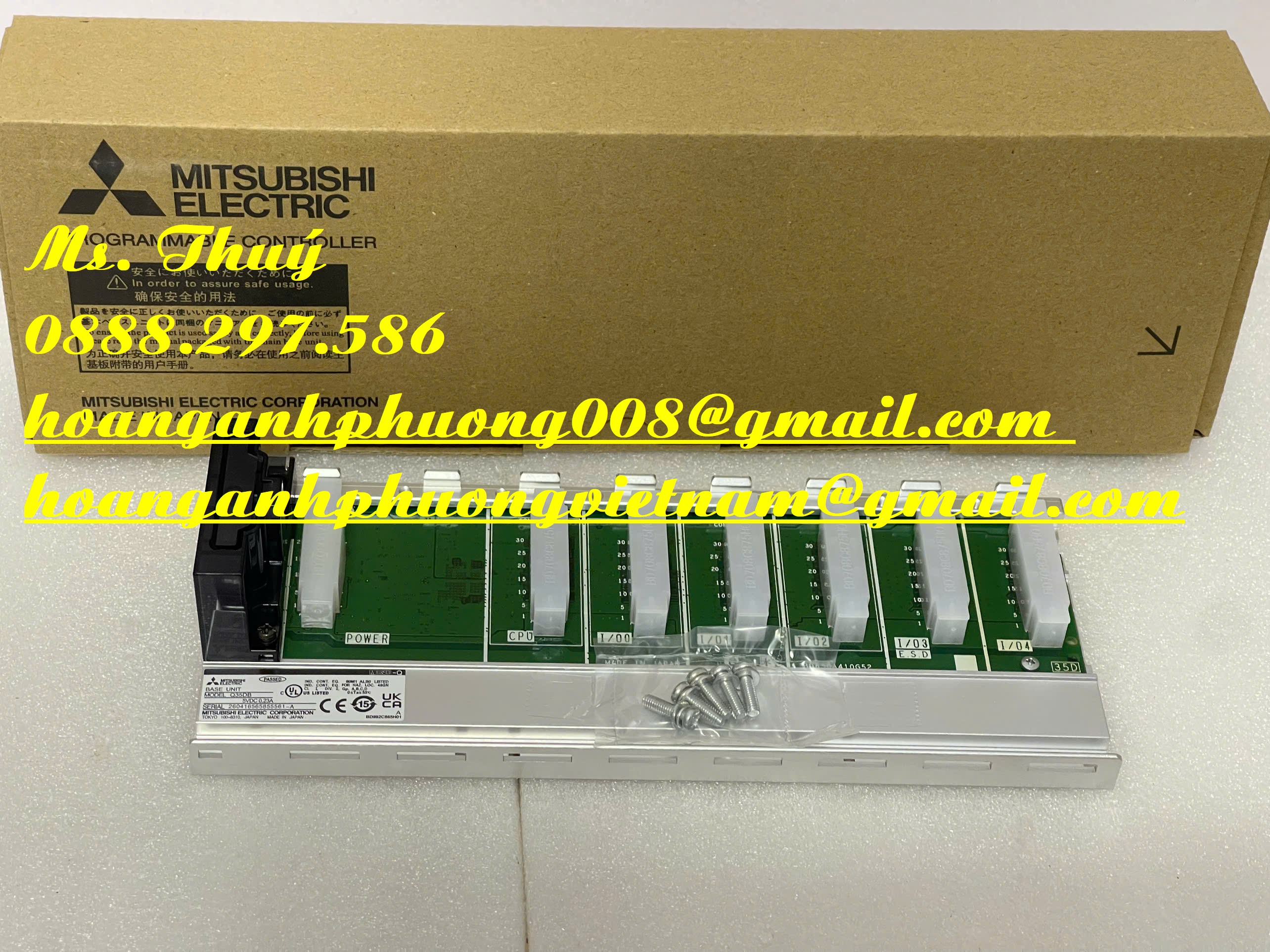 Giao hàng toàn quốc - Khối chân đế Mitsubishi Q35DB mới 100%