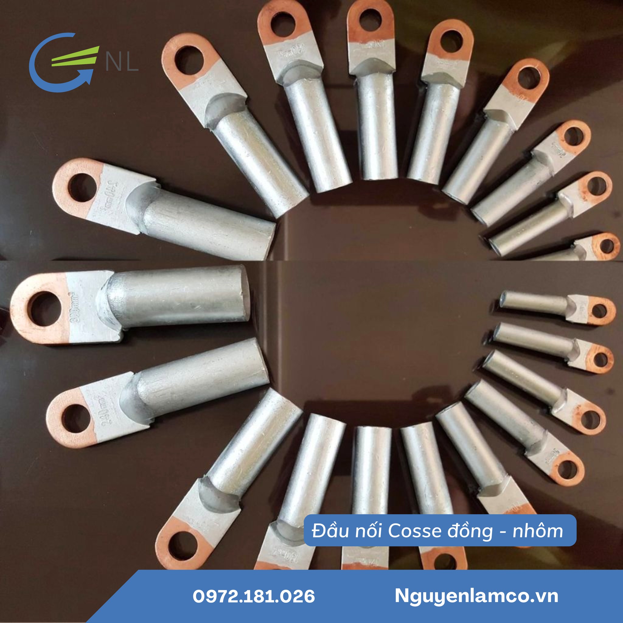 ĐẦU COSSE ĐỒNG NHÔM NGUYÊN CHẤT ĐỘ BỀN CAO TẠI HÀ NỘI