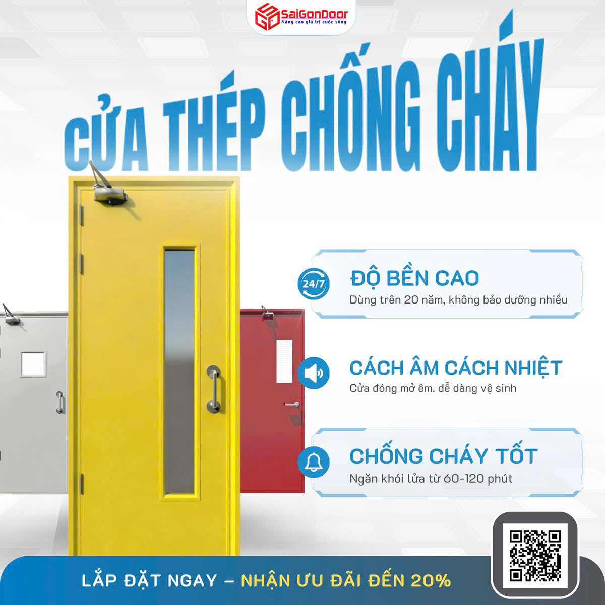 Cửa Thép Chống Cháy Giải Pháp An Toàn Bắt Buộc Và Tiêu Chuẩn Lựa Chọn Hoàn Hảo