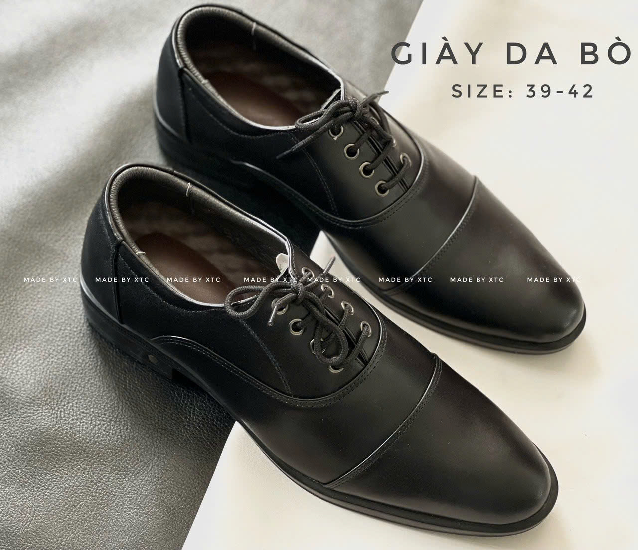 Sỉ giày dép da bò thật vốn thấp