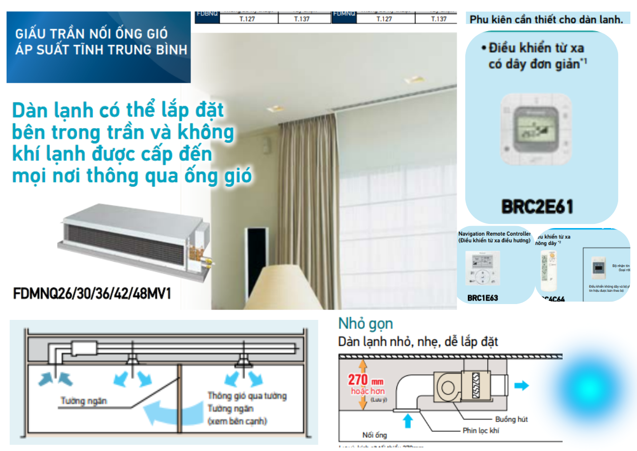Máy Lạnh Giấu Trần Ống Gió Daikin Giá Rẻ – Càng Mua Càng Ưu Đãi
