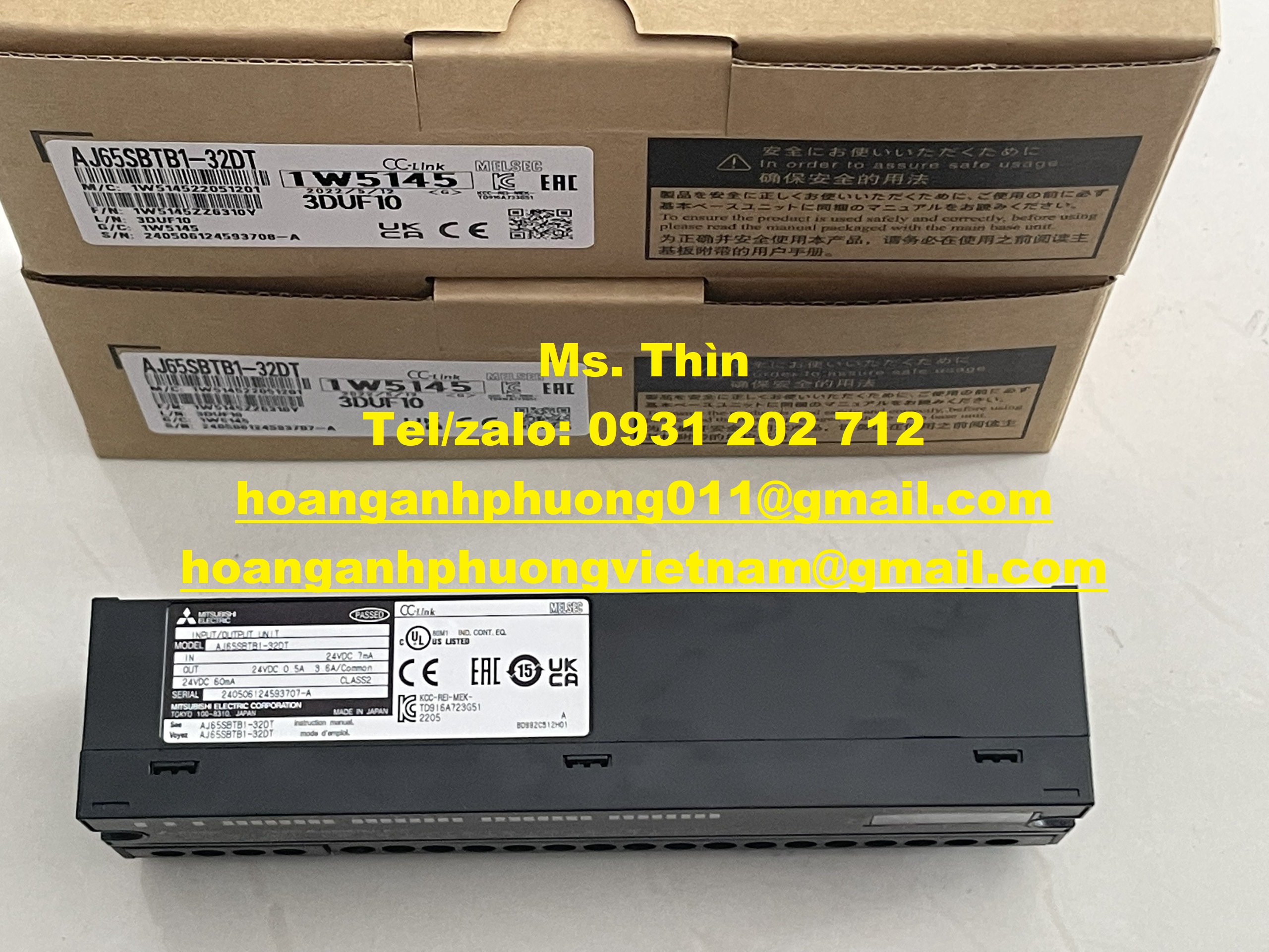 Mô đun Mitsubishi, model AJ65SBTB1-32DT, chính hãng giá tốt