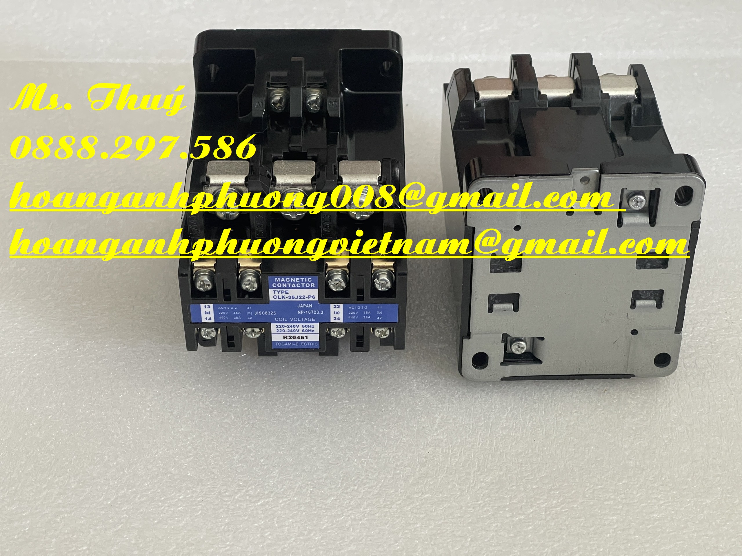Togami CLK-35J22-P6 - Khởi động từ mới - Thiết bị chính hãng