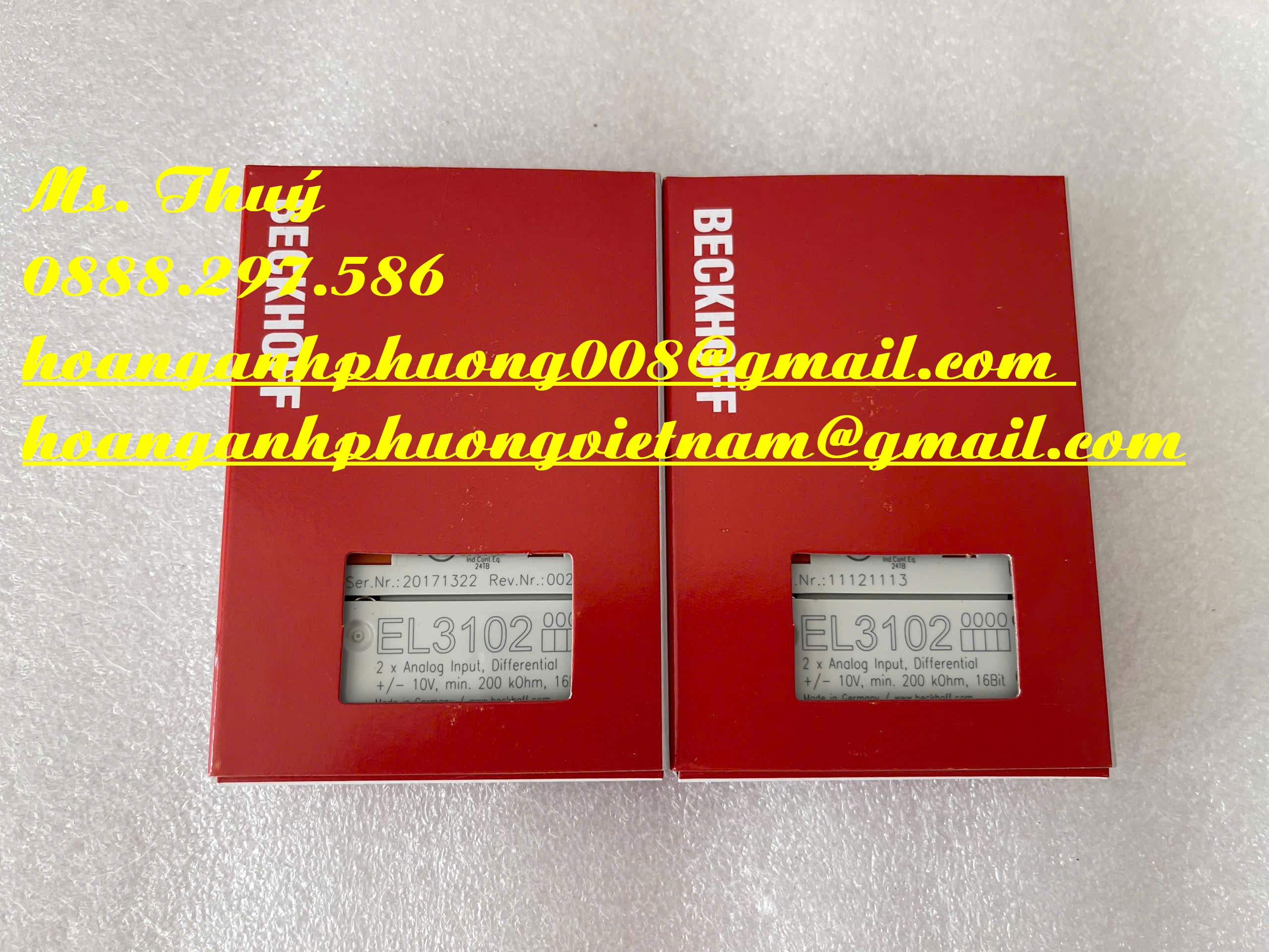 Beckhoff EL3102 - Bộ module mới 100% - Giao hàng ngay