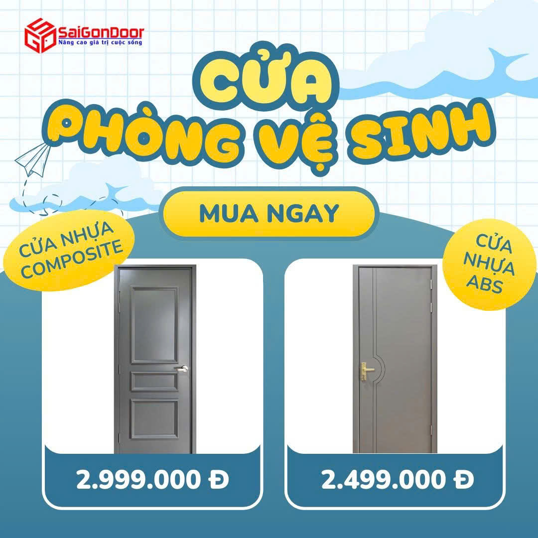 Cửa Nhựa Nhà Vệ Sinh ABS Hàn Quốc: Giải Pháp Hoàn Hảo Cho Không Gian Ẩm Ướt