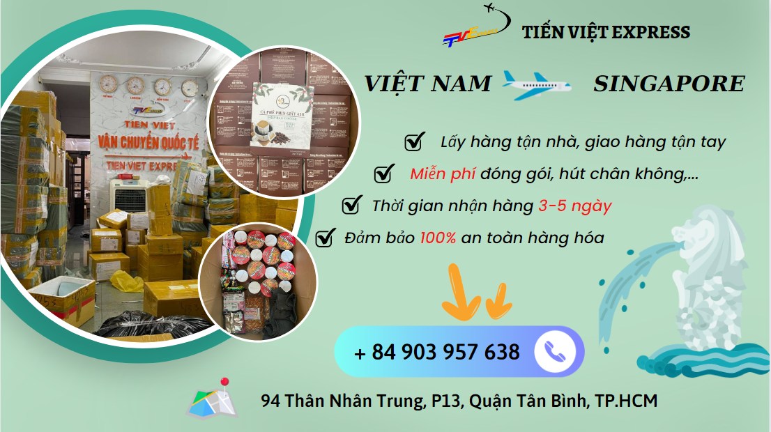 Gửi hàng đi Singapore