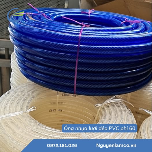 ỐNG NHỰA LƯỚI DẺO PHI 60 CÓ DÙNG DẪN NƯỚC NÓNG ĐƯỢC KHÔNG?