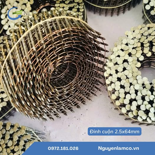 ĐINH CUỘN XOẮN 2.5X64MM ĐA NĂNG