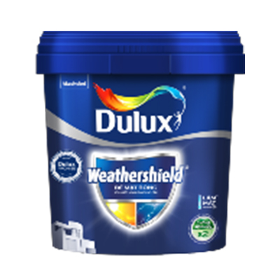 Sơn Nước Ngoại Thất Dulux Weathershield (Trắng) - Bề Mặt Mờ 15 Lít