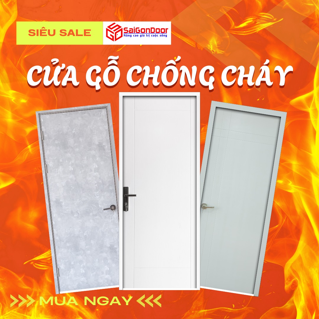 Cửa gỗ chống cháy