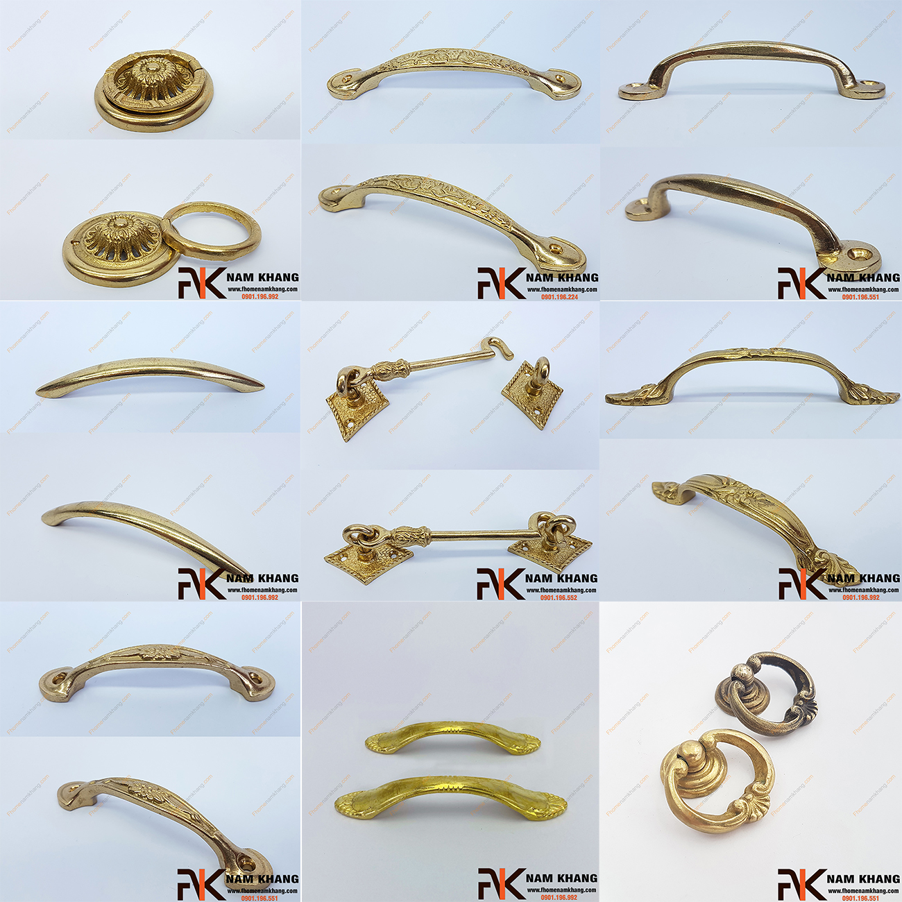 Mẫu Tay Nắm, Núm Nắm Tủ Đồng Bạn Không Nên Bỏ Lỡ