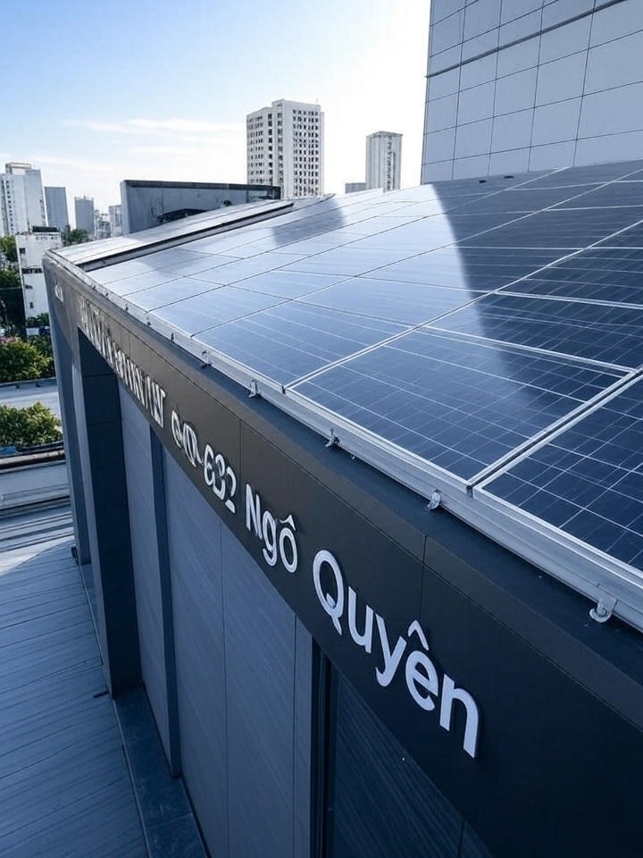 Lắp Đặt Điện Mặt Trời Mái Nhà Tại Đà Nẵng