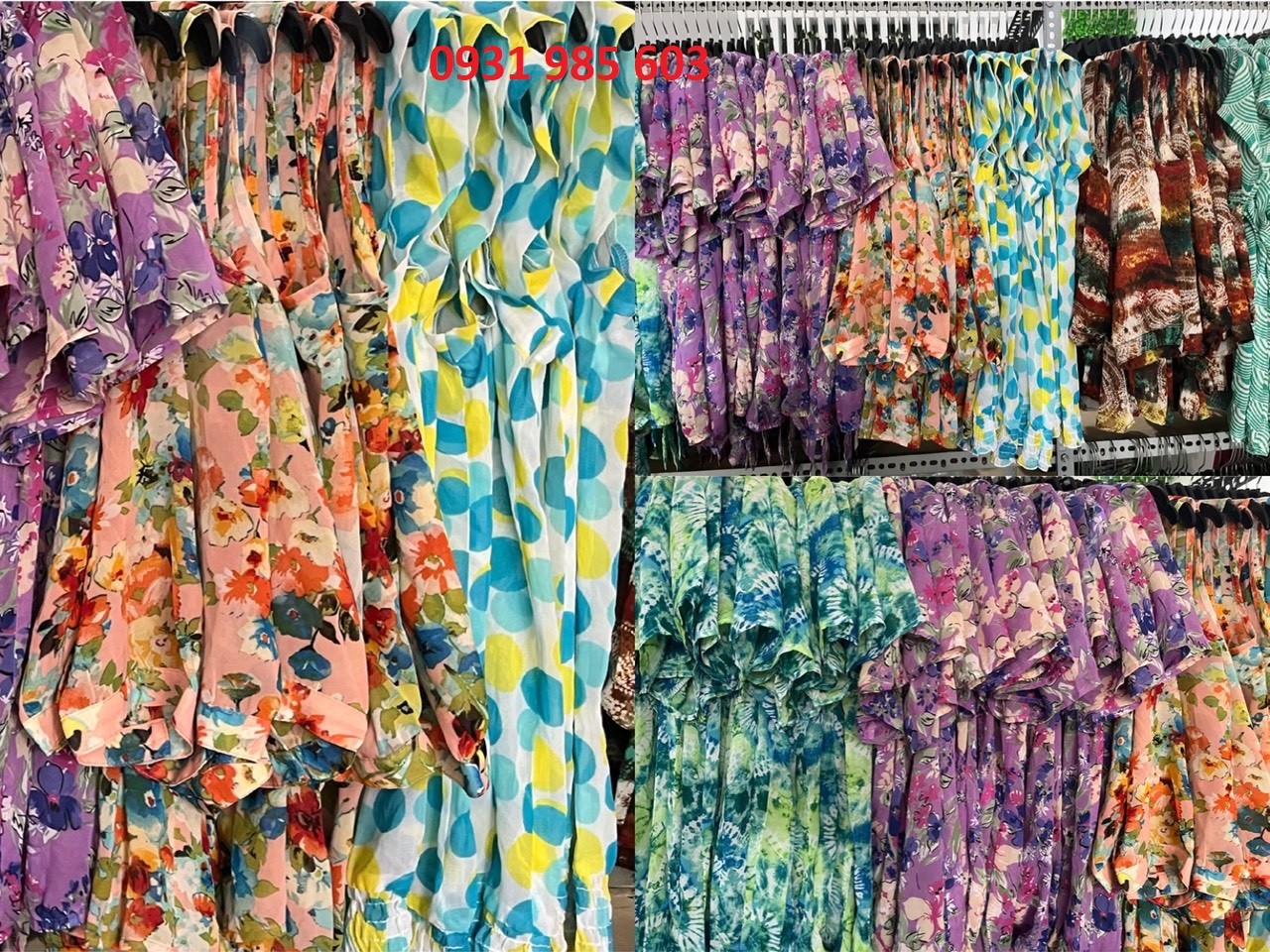 ĐÓNG SỈ ÁO VOAN XUẤT KHẨU KIỂU MÙA HÈ, GIÁ CHỈ 2X