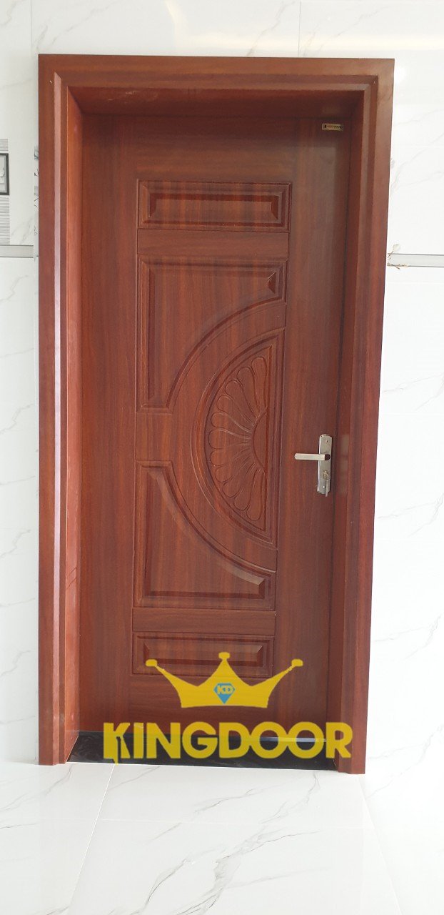 Giá Cửa Thép Vân Gỗ Tại Đắk Lắk - Mẫu Cửa Chính Cao Cấp