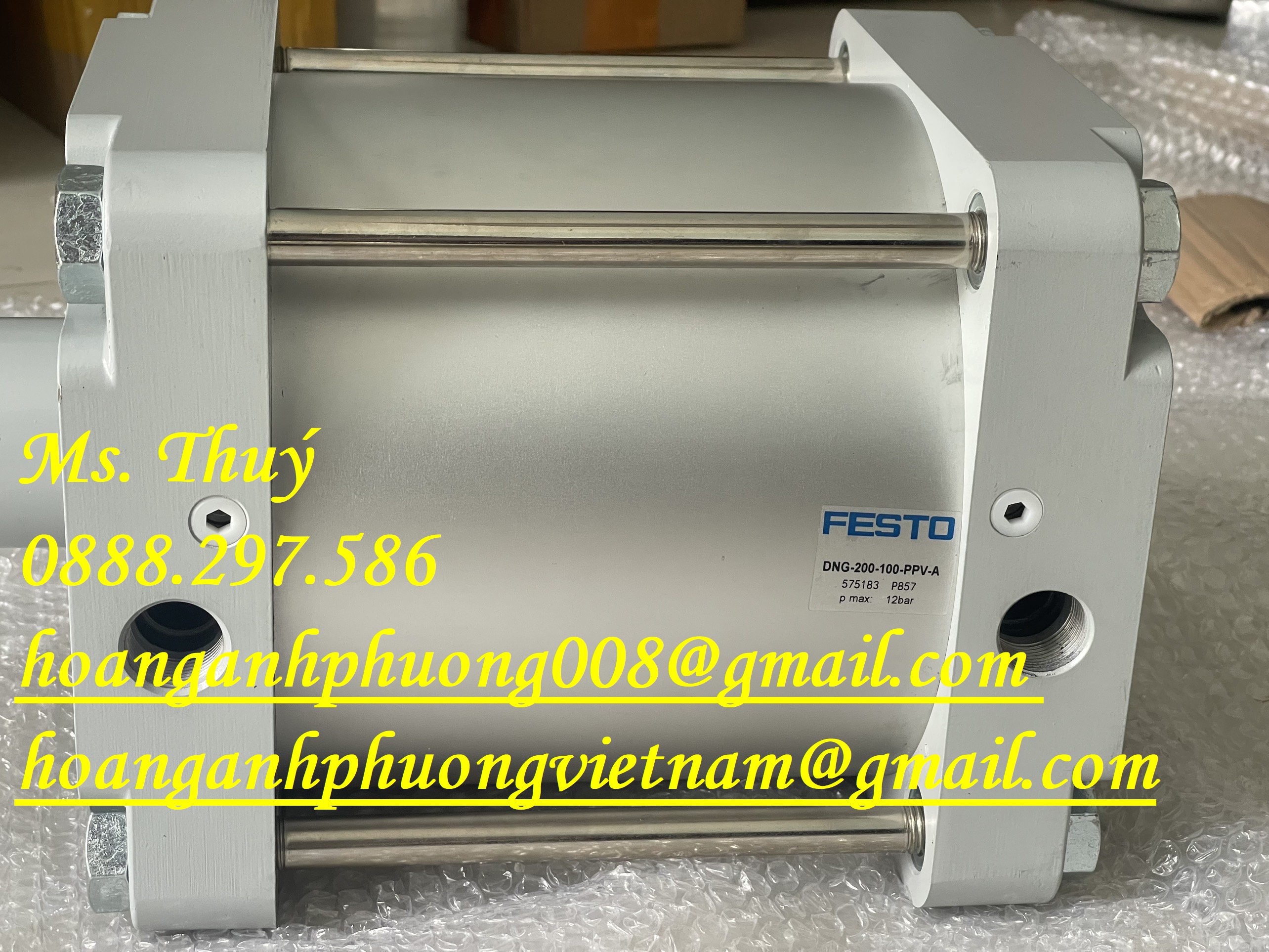 Festo DNG-200-100-PPV-A - Xi lanh công nghiệp giá tốt tại Bình Dương