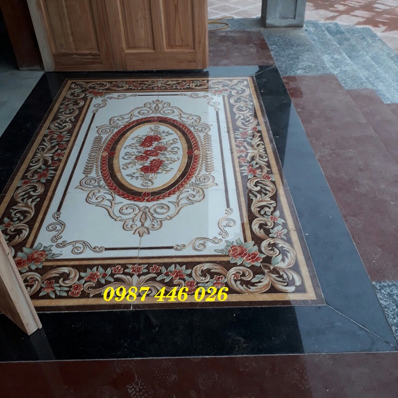 Gạch thảm phòng khách, hiên cửa đẹp HP0822