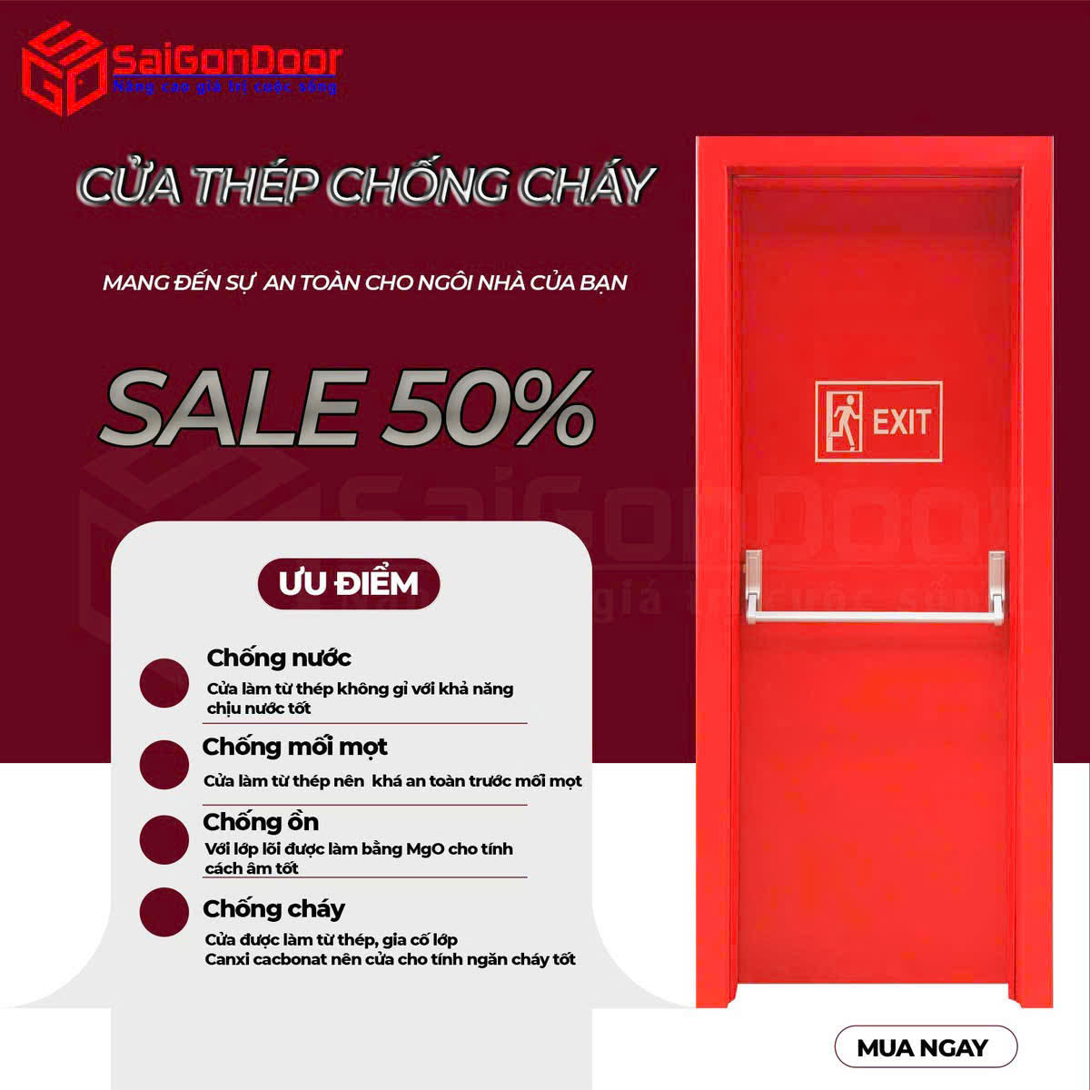 Cửa Thép Chống Cháy: Lá Chắn An Toàn Tuyệt Đối Cho Mọi Công Trình Hiện Đại