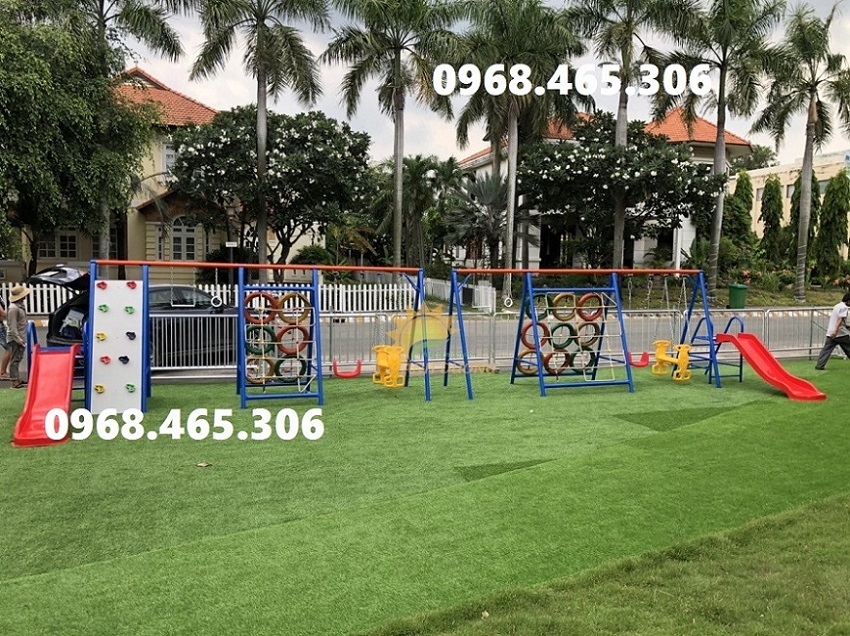 Xích đu sắt trẻ em ngoài trời, xích đu mầm non cho bé nhiều mẫu