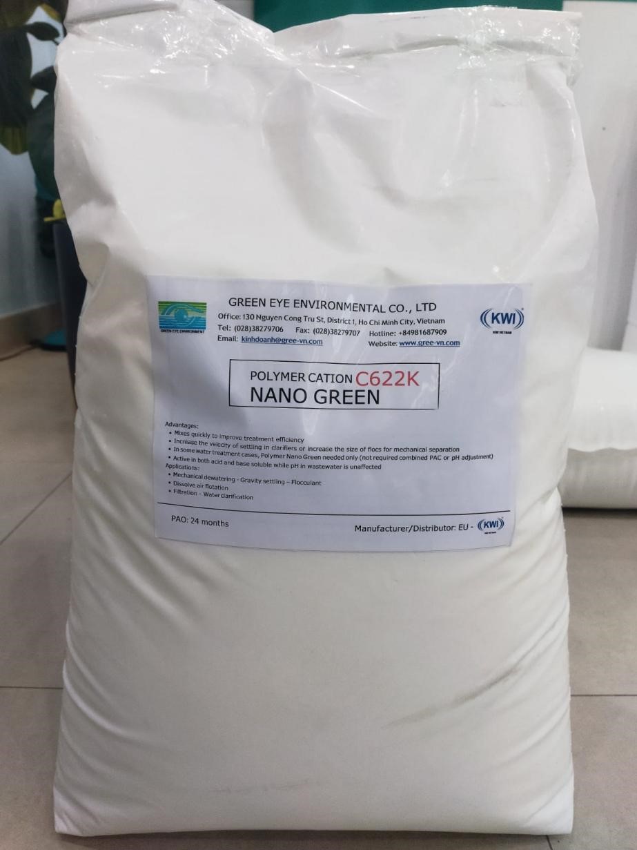 TRONG XLNT VÀ QUÁ TRÌNH ÉP BÙN GREE CUNG CẤP POLYMER NANO GREEN CATION C622K
