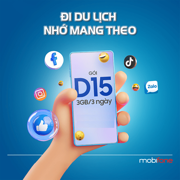 Nghỉ lễ thiếu Data - Đã có D15 luôn bên bạn