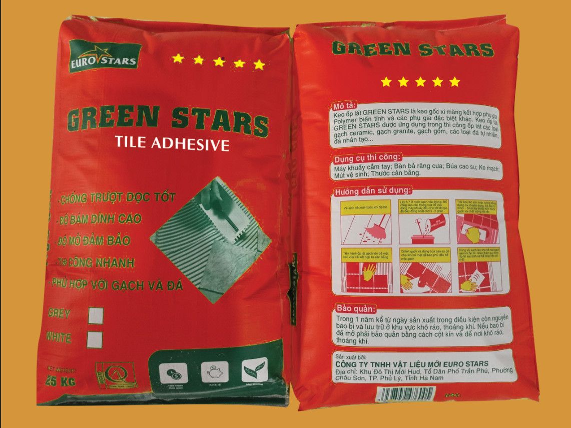KEO DÁN GẠCH GREEN STARS