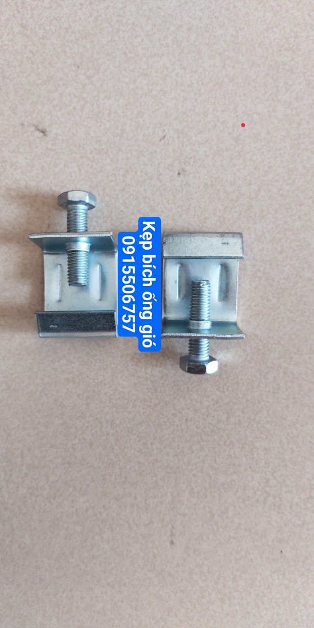 kẹp Clam C ống gió chống cháy TDC, kẹp bích ống gió TDC