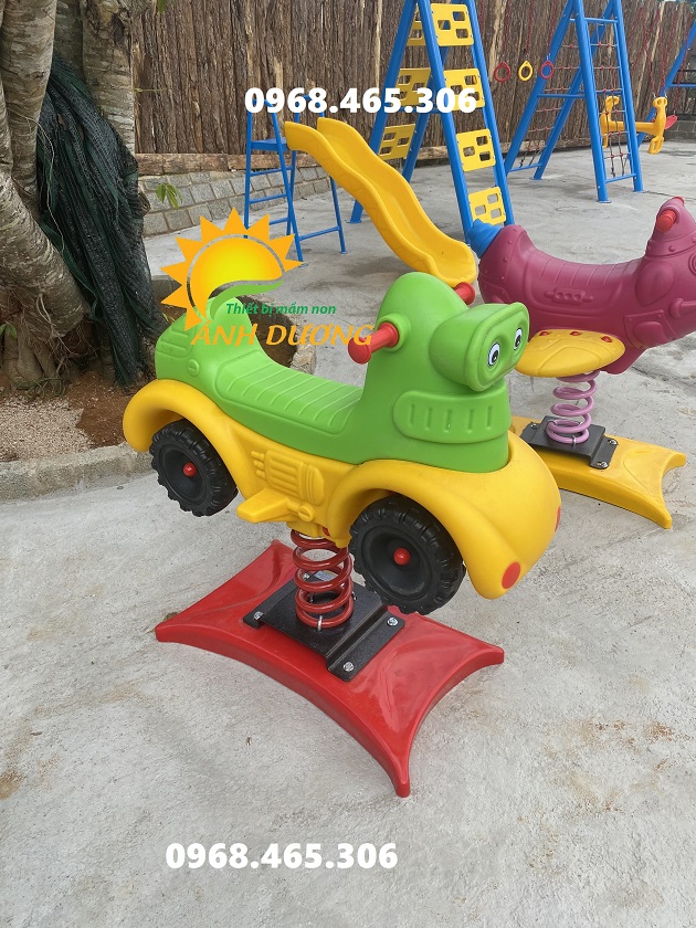 Thú nhún lò xo nhập khẩu cho bé, thú nhún lò xo con ngựa nhập khẩu