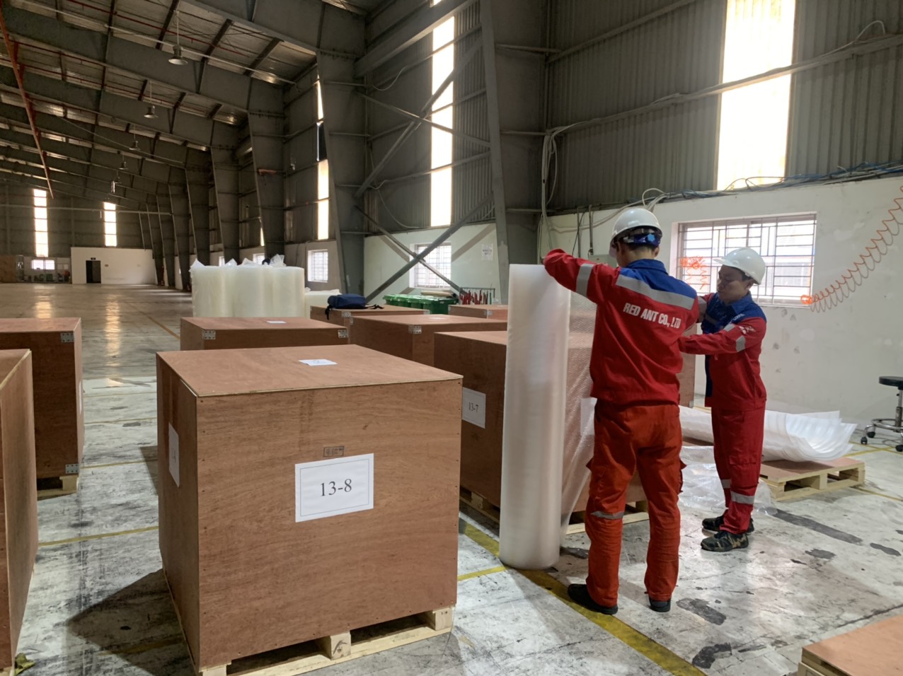 Đóng gói hàng hóa bằng thùng gỗ giá rẻ tại Hải Phòng