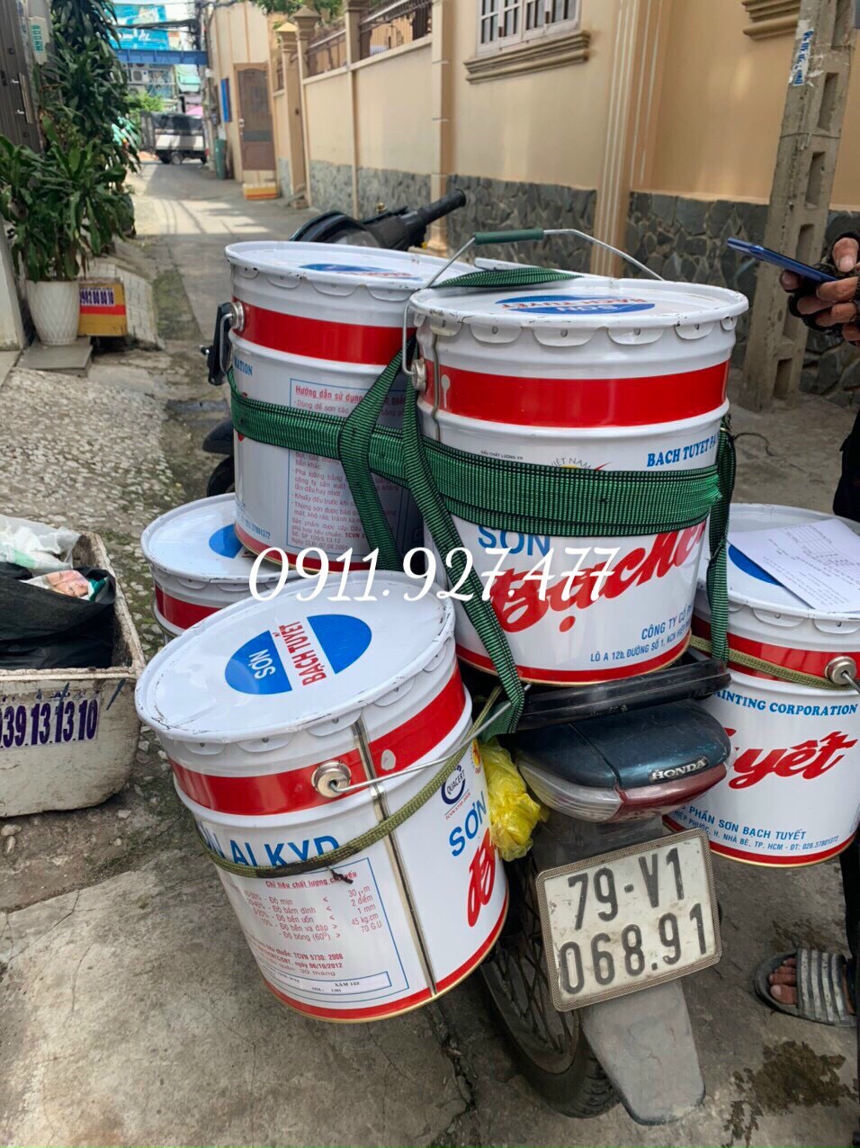 Sơn chống rỉ chịu mặn bạch tuyết