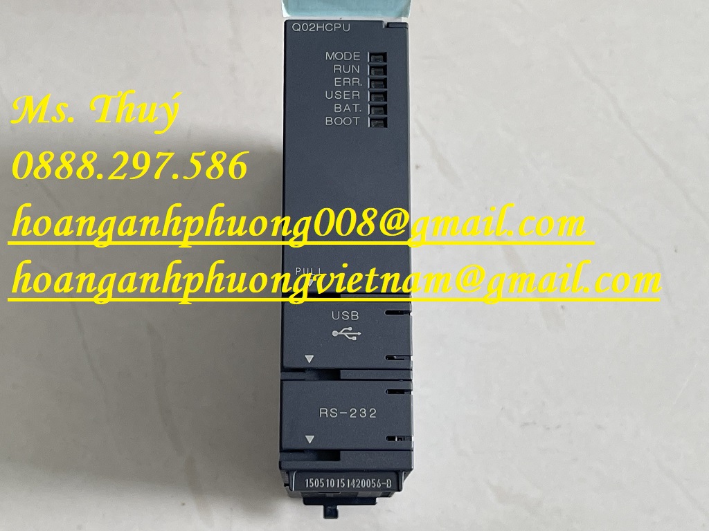 Mitsubishi chính hãng - Module Q02HCPU -  New 100%