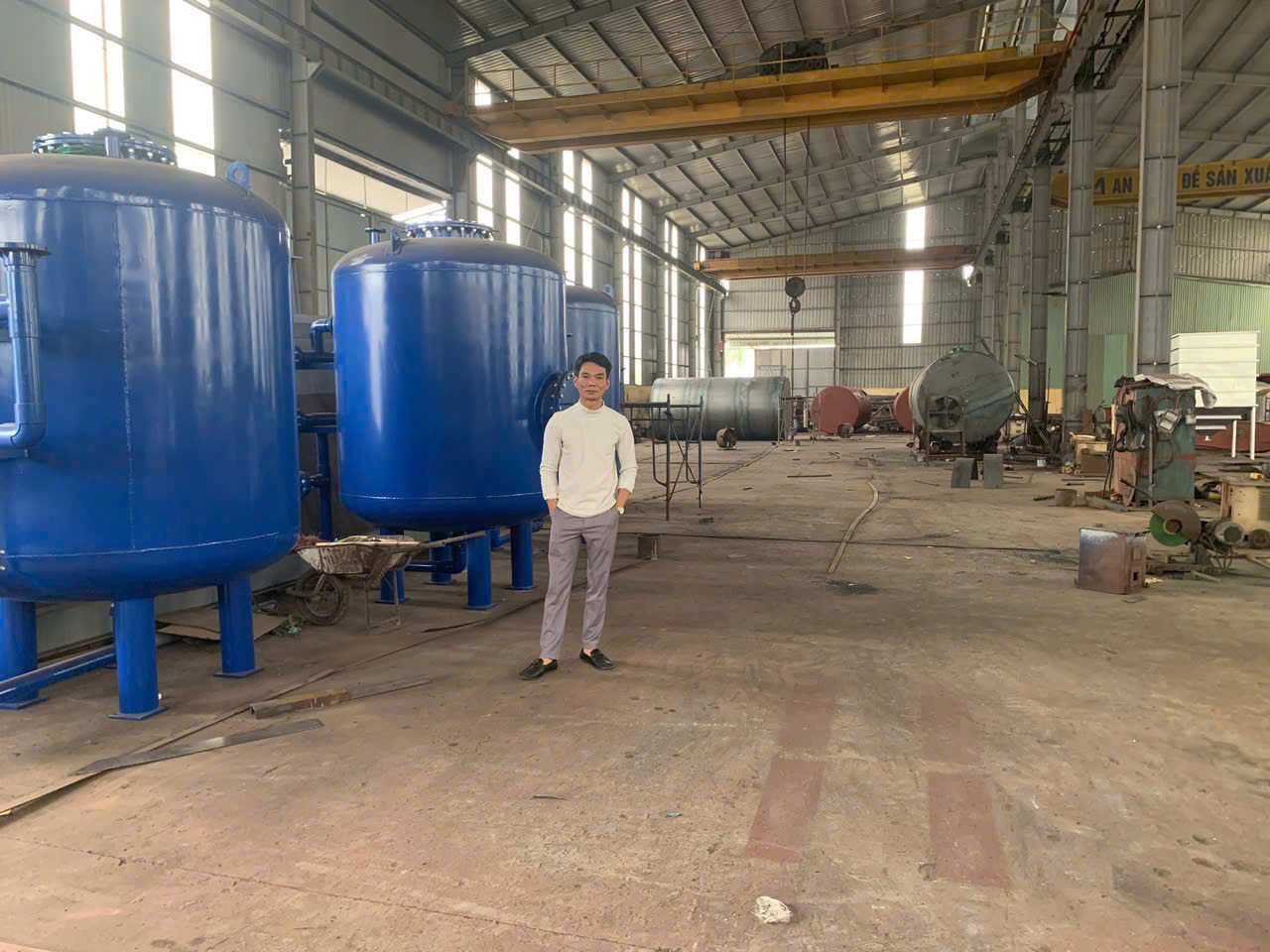 Bồn hấp áp lực bằng hơi