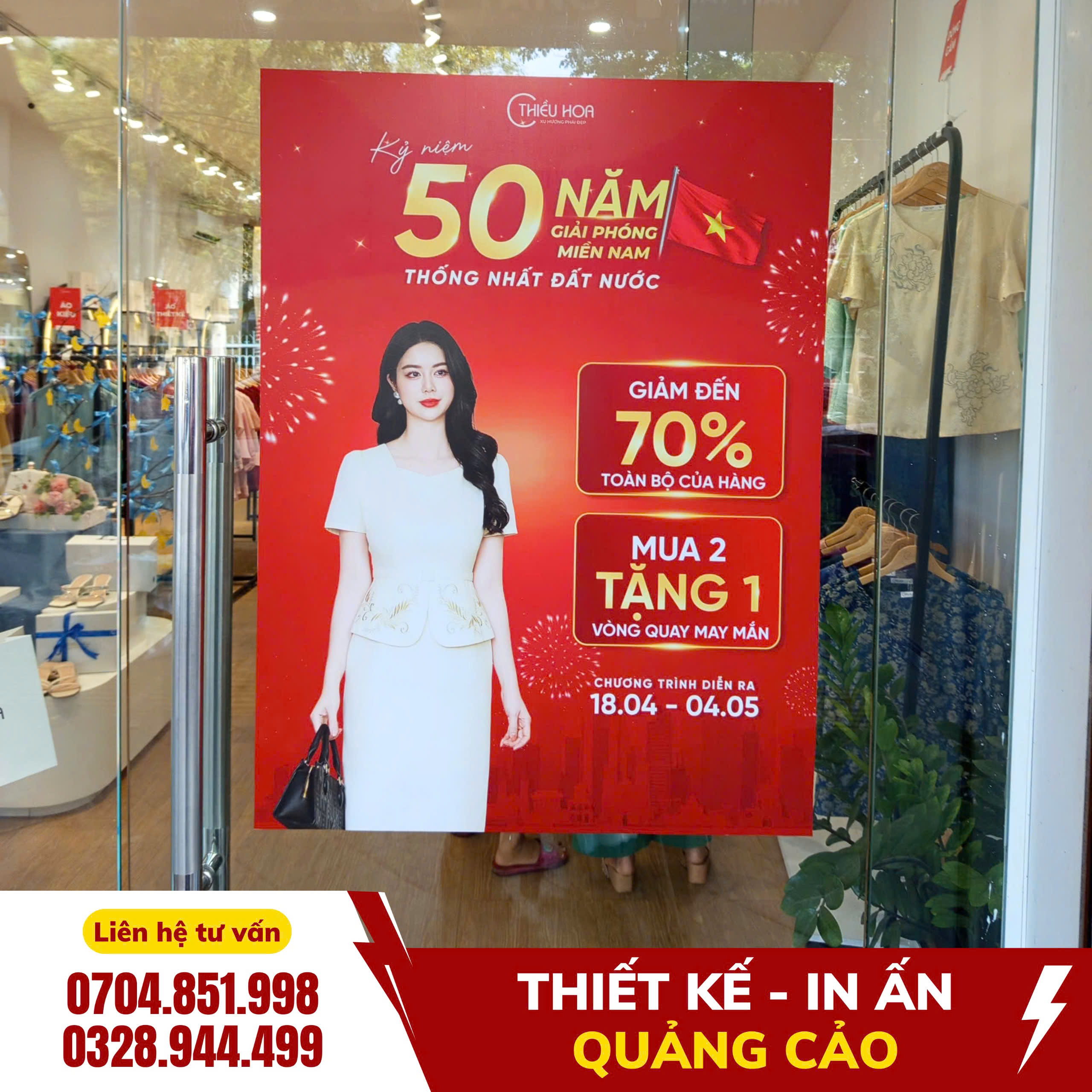 thiết kế in ấn thi công quảng cáo sự kiện