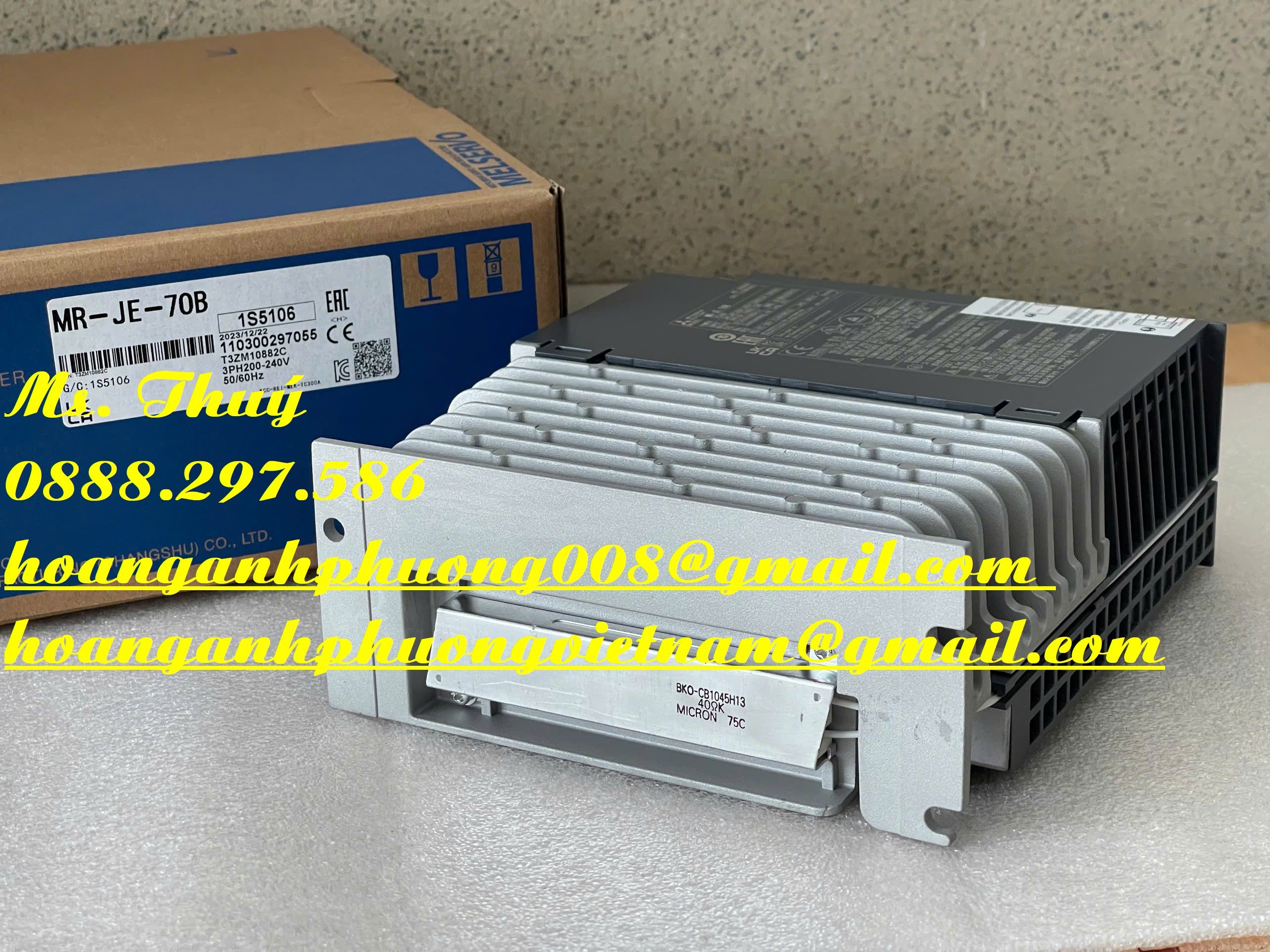 Servo Driver MR-JE-70B - Chuyên Mitsubishi - Giá tốt