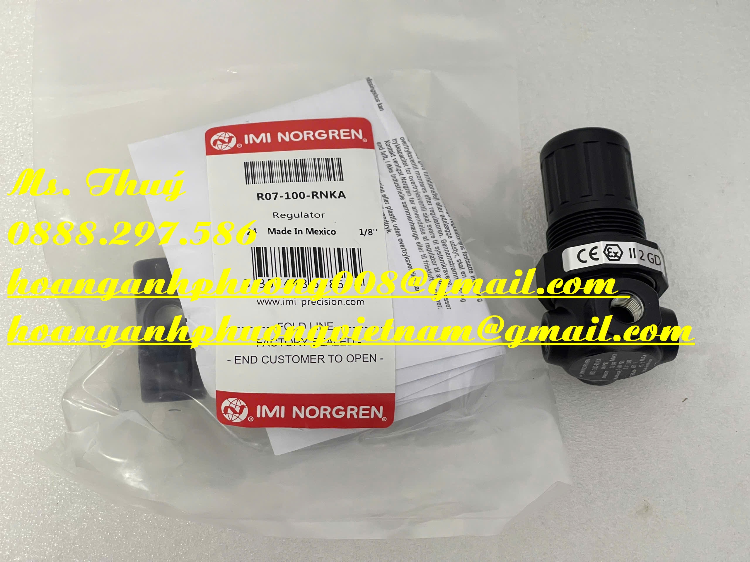 Norgren chính hãng - R07-100-RNKA - Hàng mới 100%
