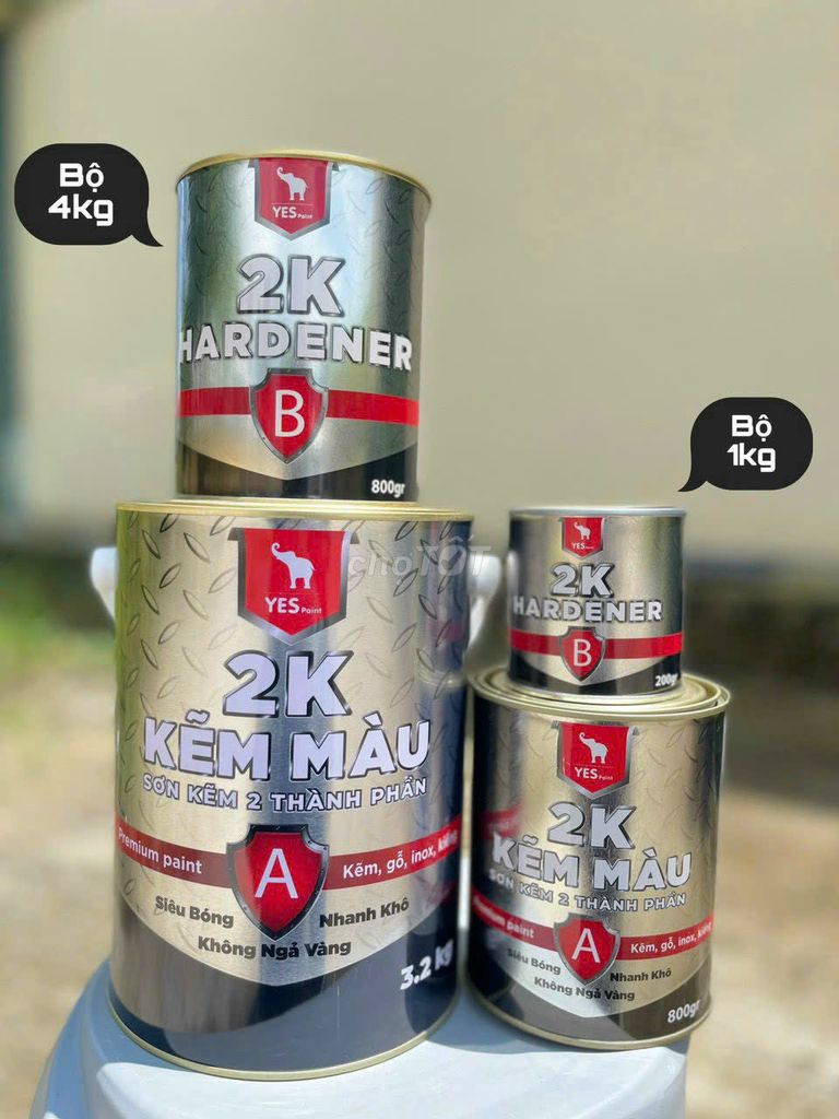 2K Kẽm Màu 1kg, 4kg, 20kg