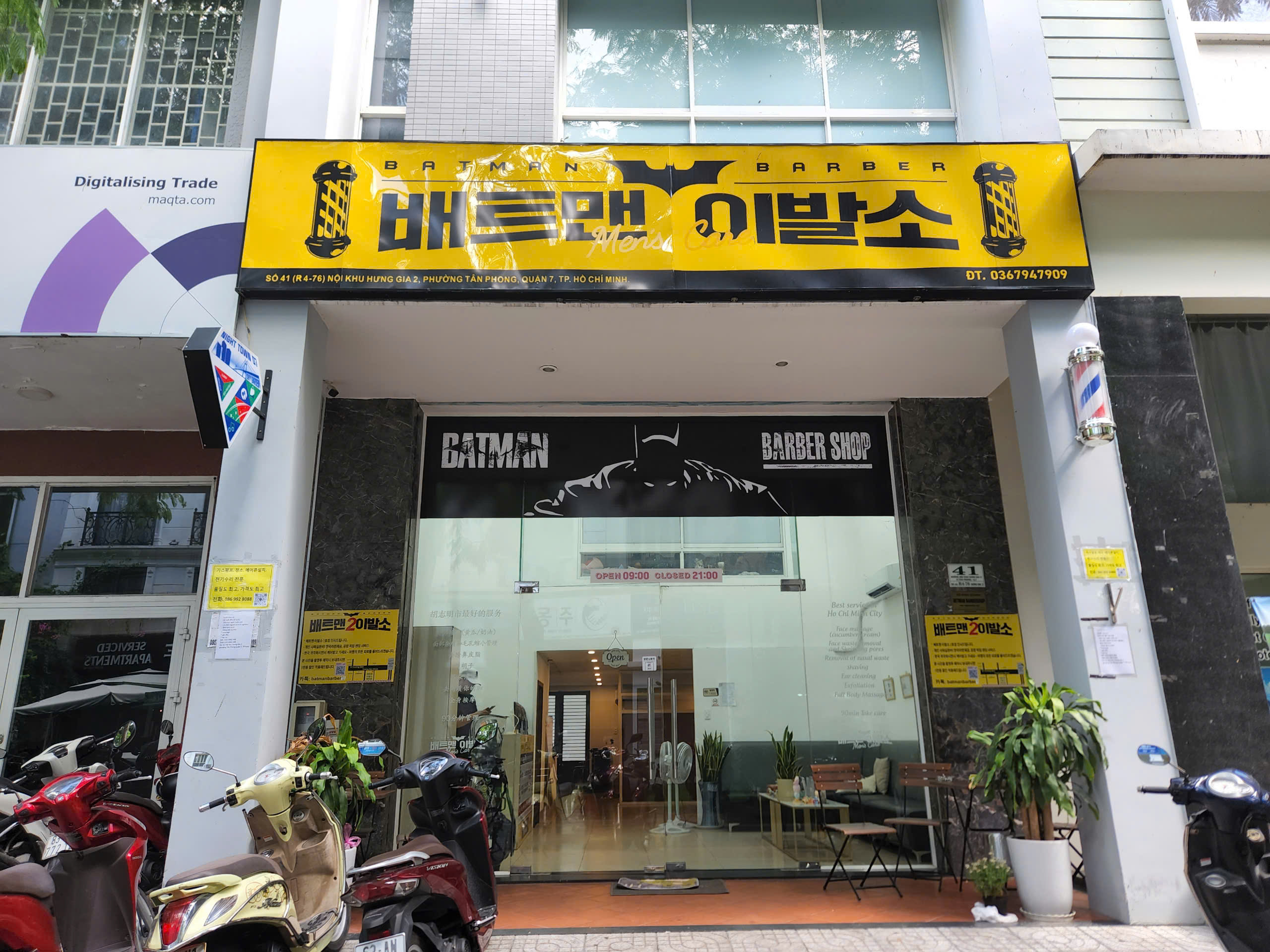 Batman Barbershop Trung Hàn Nhật  Điểm Thư Giãn Của Du Khách