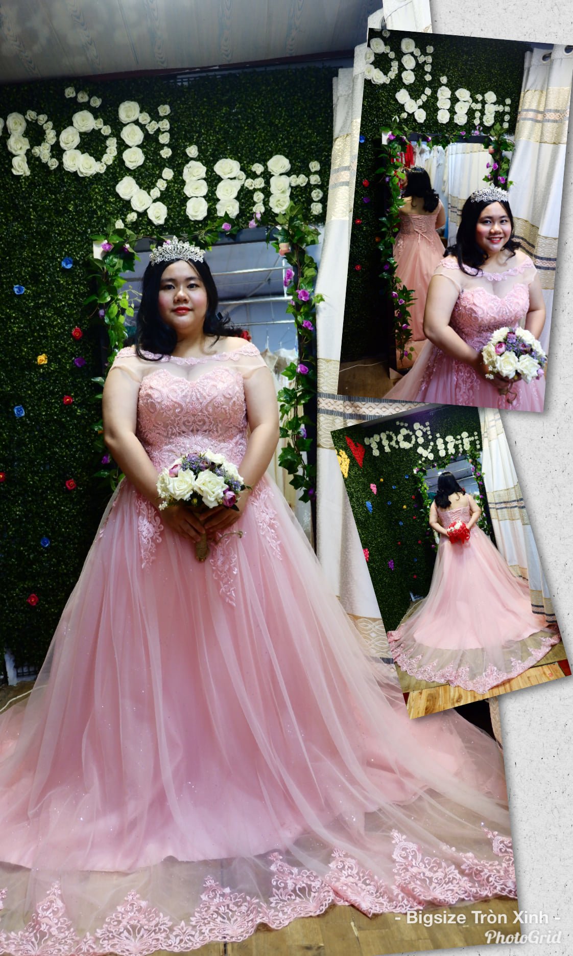 4.4 Váy cưới Bigsize Tròn Xinh