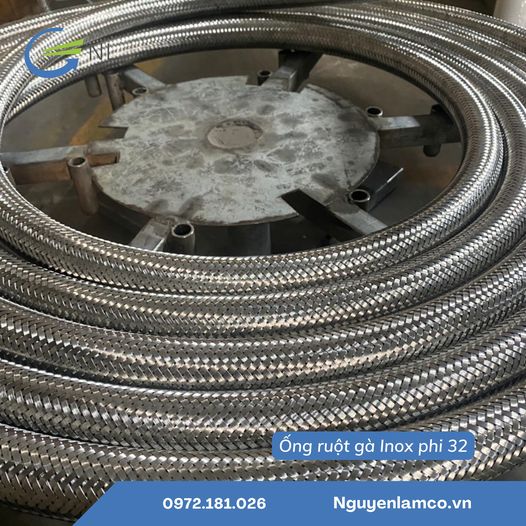 Ống ruột gà inox phi 32 luồn dây điện: Độ bền và hiệu quả ra sao?