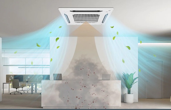 Lắp máy lạnh âm trần cho nhà hàng